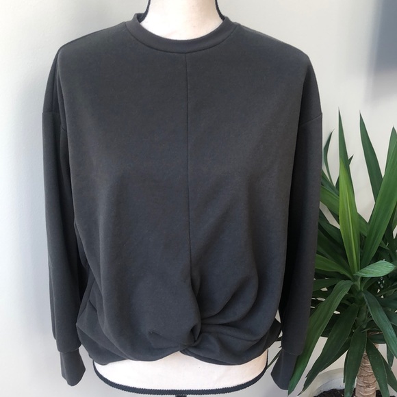 Prologue Tops - Prologue Cozy Charcoal Sweatshirt